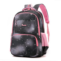 Sac à dos scolaire unisexe pour les classes 36 ; Oxford avec doublure en polyester, design dégradé, style campus, léger et spacieux