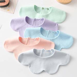 ผ้าพันคอลูกไม้ผ้าฝ้าย100% กันน้ำระดับ360ระดับผ้าพันคอผ้าช่วยเรอสำหรับเด็กแรกเกิดพร้อมกระดุมสแน็ป - Product Image 2