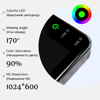 Autoradio Android universel 7 pouces avec bouton, USB, RDS, Bluetooth, navigation GPS, lecteur MP5