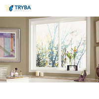 Ventana deslizante UPVC de apertura horizontal de estilo chino insonorizada de doble acristalamiento individual de alta calidad con persiana enrollable
