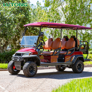 Nouvelle Énergie Batterie au Lithium Voiturette de Golf Électrique de Luxe pour la Chasse et le Tourisme, 6 Places, 48V - Product Image 1
