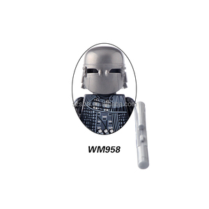 Super Offerta Action Figure Clone Trooper 501° SW Guerre Stellari Minifigs Giocattolo di Costruzione a Blocchi per Bambini Età 5-7 Anni WM6089 - Product Image 5