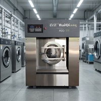 Laveuse industrielle haute performance pour linge de maison et laine, idéale pour les blanchisseries hôtelières et commerciales