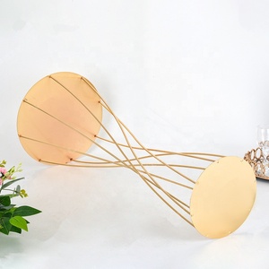 Lumières LED dorées en métal pour mariage, alimentation CA, pour décorations de scène de mariage, allée, fête, événement - Product Image 5