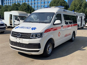 Véhicule d'ambulance d'urgence manuel à essence Jinlong de haute qualité, nouveau modèle, avec équipement médical et toit surélevé, pour les services médicaux gouvernementaux - Product Image 2
