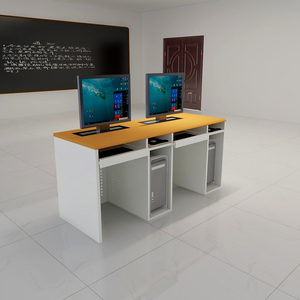 Bàn làm việc máy tính màn hình bật lên điện hiện đại dành cho học sinh trung học/ngoài trường, nội thất trường học phong cách để sử dụng trong lớp học - Product Image 2