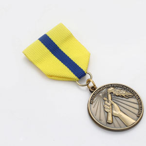 Medaglia Militare Personalizzata di Alta Qualità 3D per Forze Armate, Design con Logo in Rilievo, Premio in Lega, Medaglia Commemorativa con Nastro - Product Image 1