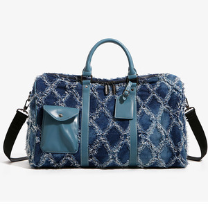 Borsa da viaggio in tela personalizzata con cinturino lungo regolabile e leggero per donne e uomini al di fuori dell'attività - Product Image 2