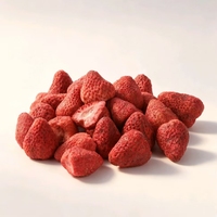 Gezonde & Voedzame FD Instant Vacuümgevriesdroogde Aardbeien (Vers Fruit) 30g Individueel verpakte Snack voor Groothandelsbestellingen