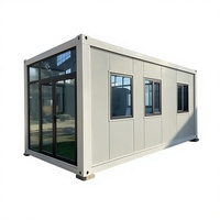 Maison préfabriquée de luxe portable très demandée, conteneur respirant de 20 ou 40 pieds, 1 à 4 chambres, pour mini-maison ou appartement