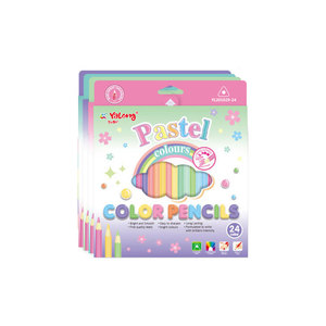 Lápices de Colores de Madera Suave de Alta Calidad, Diseño Hexagonal en Colores Macaron, Juego de 12/18/24 Colores para Dibujar - Product Image 4