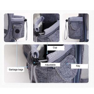 Customized Soft-Sided Pet Carrier <b>Backpack</b> for <b>Small</b> Cats and Dogs Travel Bags - Product Image 5