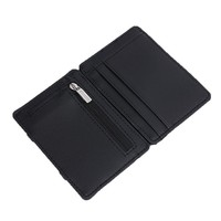 Dompet Lipat Pria Baru Dompet PU Ajaib Tempat Kartu Pria Dompet Koin Ramping Ber-resleting Grosir Dari Produsen