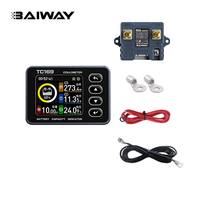 BW-TC169 6-80V 0-75A universel voiture batterie moniteur Charge décharge tension batterie capacité indicateur testeur mètre