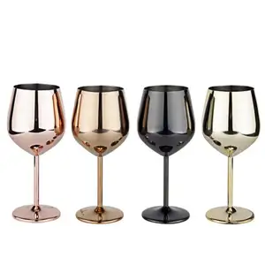 Wine Tumbler Stemless Glass Insulated Stainless Steel Coffee Tumbler Cup with Lid for Wine, Coffee, Champagne, Drinks
