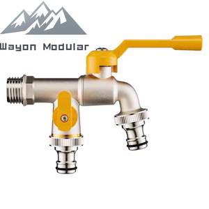 <span class=keywords><strong>Robinet</strong></span> de <span class=keywords><strong>jardin</strong></span> extérieur Wayon, <span class=keywords><strong>double</strong></span> <span class=keywords><strong>robinet</strong></span> de distribution, connecteur en laiton robuste - Product Image 6