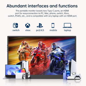 11.6 inch màn hình di động với 1080P HD IPS Bảng điều chỉnh Type-C màn hình cho PS3 PS4 ps5 - Product Image 4