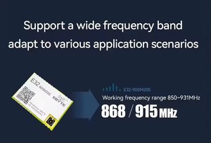 EBYTE E32-900M20S ระยะทางไกล ใช้พลังงานต่ำ ขนาดเล็กพิเศษ 868MHz SMD โมดูลไร้สายโลรา - Product Image 3