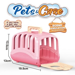 Ensemble de jeu de rôle vétérinaire pour enfants KSF, lapin en peluche, cage pour animaux de compagnie, jeu de simulation intérieur pour enfants - Product Image 3