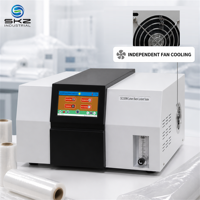 SKZ1059B Testeur de teneur en carbone noir du polyéthylène pour l'industrie du film CABLEPIPE avec écran tactile HD de 7 pouces et refroidissement par ventilateur indépendant