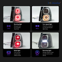 Conjunto de Luces Traseras LED para Land Rover Freelander 2 LR2 2007-2015, Actualización de Antiguo a Nuevo, Piezas de Repuesto, Luces Traseras LED