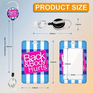 Regalos Personalizados de Moda, Portacredenciales Retráctiles de Metal con Soporte para Credencial - Product Image 2