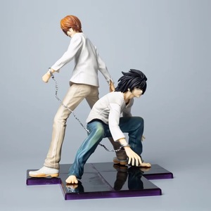 Grande figurine de collection Death Note : Yagami Light, Kira, <span class=keywords><strong>L</strong></span>, <span class=keywords><strong>Ryuk</strong></span> – Scène combinée – Figurine d'action Anime en PVC - Product Image 6