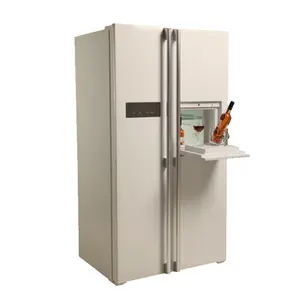 580L good quality side by side two door fridge refrigerators supplier