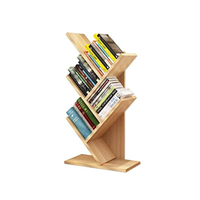 2022 nouveau design 5 étagères arbre livre support de rangement étagère sur pied pour chambre à coucher