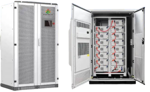 ระบบพลังงานแสงอาทิตย์ออลอินวันสำหรับภายนอกอาคาร 50KW100KWH ขนาดใหญ่ 3 เฟส ระบบออฟกริด พร้อมระบบกักเก็บพลังงานแบบเรียงซ้อนได้ 3 เฟส - Product Image 1