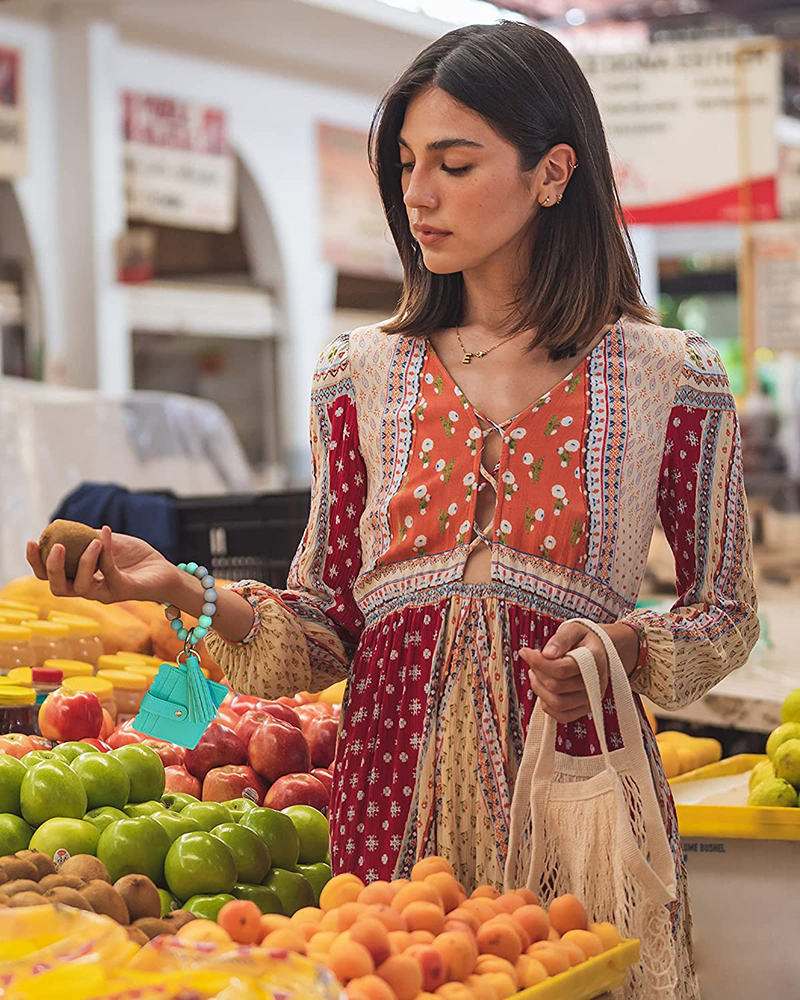 wallet keychain wristlet