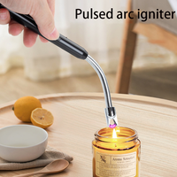 Nouveau Briquet Électronique Moderne à Arc en Acier Rechargeable par USB, avec Logo Personnalisé, pour Cigarettes, Cuisine, Camping et Barbecue