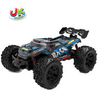 Camionnette RC à assembler soi-même Jacko Toys 2,4 GHz 1:12, voiture de course haute vitesse avec lumières, rechargeable, 2 couleurs, boîte fenêtrée EN71