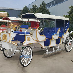 Carruaje de Lujo Eléctrico sin Caballos para Bodas, Carruaje Real para Paseos Turísticos, Carruaje de Princesa Cenicienta / Carruaje Eléctrico - Product Image 4