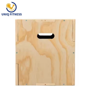 Cajas de madera Plio plyométricas tres en uno <span class=keywords><strong>UNIQ</strong></span> - Product Image 4