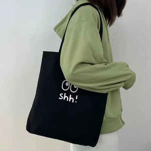 Nhiệm vụ nặng nề bông vải Tote Túi vải sling Túi Vải Tote túi cho phụ nữ - Product Image 3