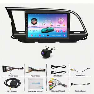 Aplicable a la navegación moderna HYUNDAI ELANTRA 2016-2018 Navegador GPS multimedia para coche - Product Image 4