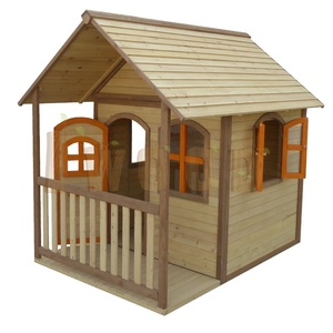 Migliore Qualità Cubby Casa In Legno per Esterni Playhouse di Promozione Impermeabile Canadese Pittura In Legno di abete Telaio A Muro Articolo Set Tetto - Product Image 3