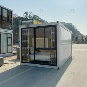 CGCH Professional Supplier Prefab Modular Container House Flat Pack for Temporary Hospital Prefab Shipping Container Homes House