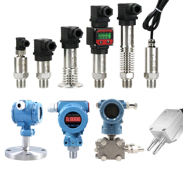 Custom 0-5V 0-10V 1-5V 4-20mA output 0-10 bar digital water smart low pressure transducer miniature pressure sensor