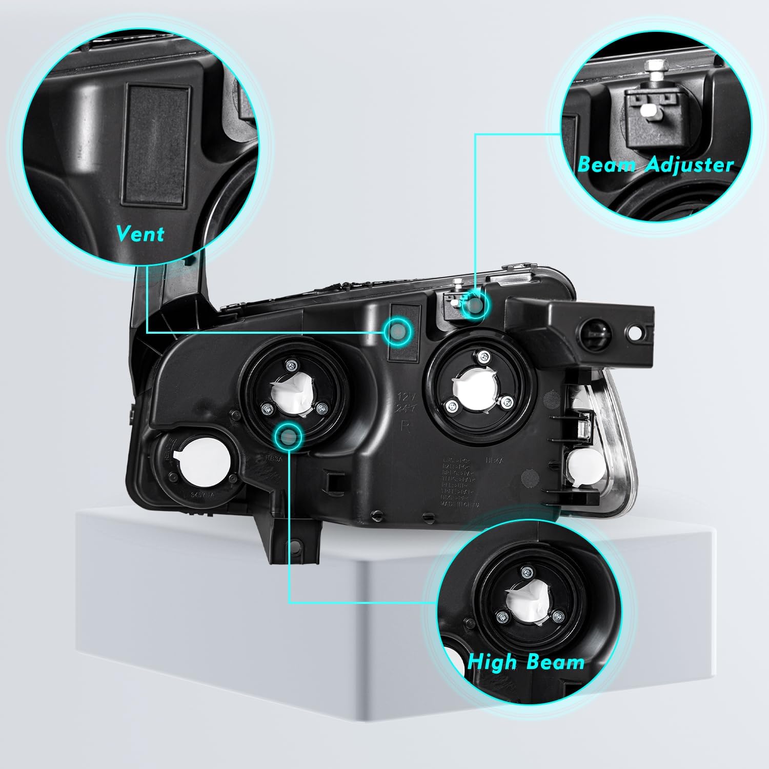 dodge charger headlights 2006