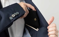 Kit de voyage avec adaptateur de type C, câble, portefeuille en cuir, connecteur de charge multiple, emplacement pour carte SIM, logo personnalisé, cadeau d'entreprise