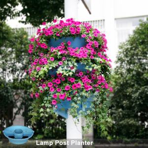 Lampadaire de décoration paysagère, pot de fleurs empilable, jardinières verticales d'extérieur - Product Image 2