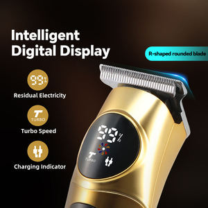Set de Barbería Profesional Recargable de Alta Gama 3 en 1 con Pantalla LCD, Cortapelos, Afeitadora y Recortadora de Barba para Uso Doméstico, USB Explosive P - Product Image 3
