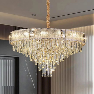 Đèn CHÙM PHA LÊ phòng ngủ trang trí sang trọng Đèn Chùm Pha Lê cho phòng khách đèn hiện đại - Product Image 1