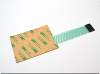 Clavier matriciel TianTai, circuit imprimé FFC, protection étanche, superposition graphique, bande de contact en caoutchouc silicone, membrane