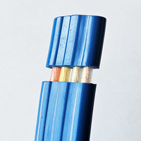 Fil de pompe de puits submersible plat 3 noyaux Flexible 16mm 25mm 35mm 50mm fil de câble de pompe de puits profond submersible électrique