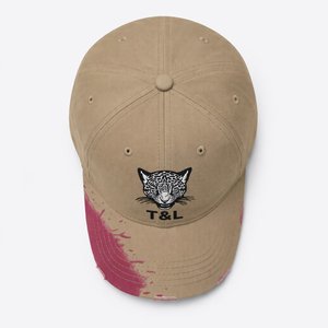 Wholesale Custom Logo <b>Flat</b> Embroidered Cotton Twill 6 Panel Baseball Cap Dad <b>Hat</b> Manufacturer - Product Image 6