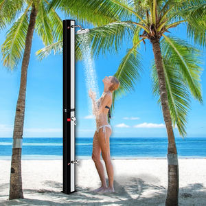 Jade Jade Argent Couleur Économie Autonome Pvc Extérieur Piscine <span class=keywords><strong>Solaire</strong></span> <span class=keywords><strong>Douche</strong></span> Colonne Plage <span class=keywords><strong>Douche</strong></span> Portable - Product Image 6