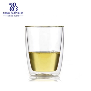 16oz vetro borosilicato resistente al calore logo personalizzato premium a doppia parete <span class=keywords><strong>bicchieri</strong></span> per caffè e caffè <span class=keywords><strong>Espresso</strong></span> acqua calda potabile - Product Image 5